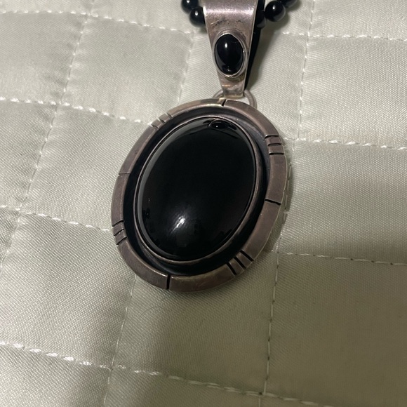 Sterling J C Necklace - Picture 2 of 13